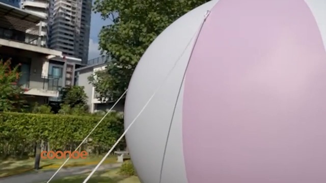 Watch How to install the hot air balloon outdoors on Amazon Live